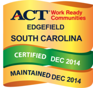 Workready badge representing Edgefield, South Carolina
