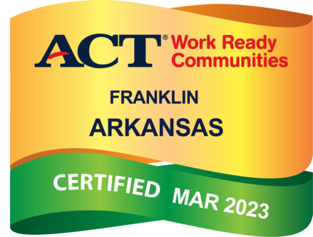 Official ACT Work Ready Communities Certified badge