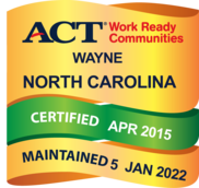 Workready badge representing Wayne, North Carolina