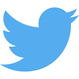 Twitter logo of their blue bird