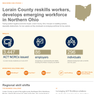 Lorain County, Ohio Statewide Re-Employment WorkKeys Case Study